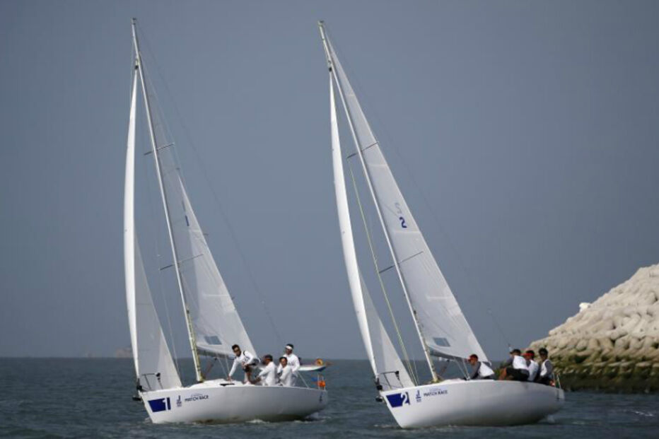 Jogos asiáticos, barco, velas, semi-final, Coria do Sul