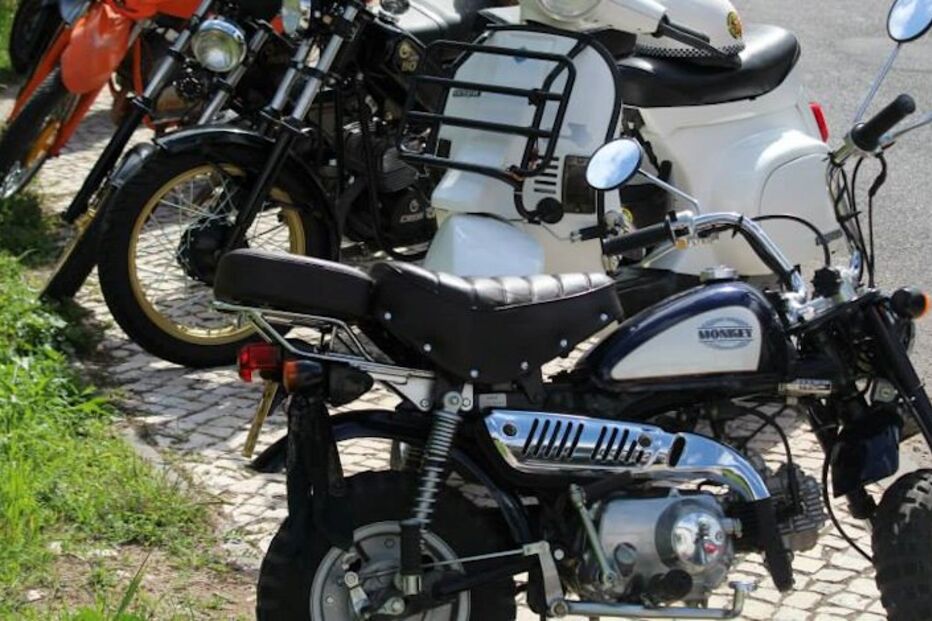 motos, antigas, motorizadas, clássicas