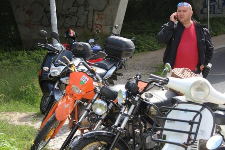 motos, antigas, motorizadas, clássicas