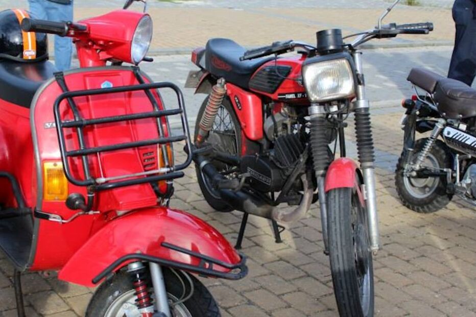 motos, antigas, motorizadas, clássicas