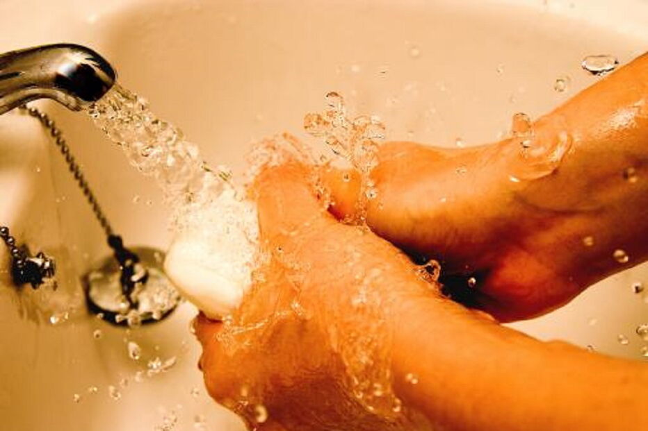 lavar, mãos, higiene