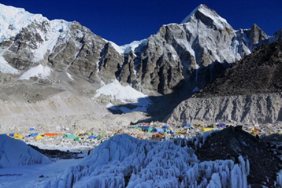 Himalaias, Nepal, avalanche