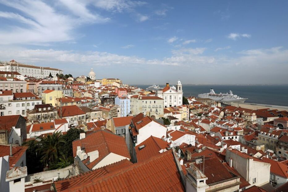 Lisboa, foto, paisagem, casas