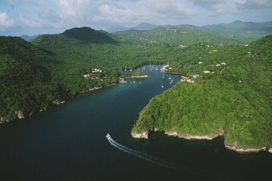 viajar, países, santa lucia, antilhas