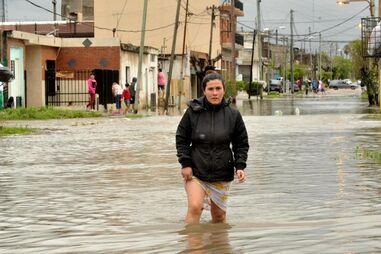 Argentina, Buenos Aires, temporal