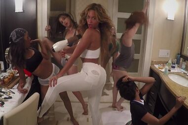 Beyoncé grava novo videoclipe em hotel