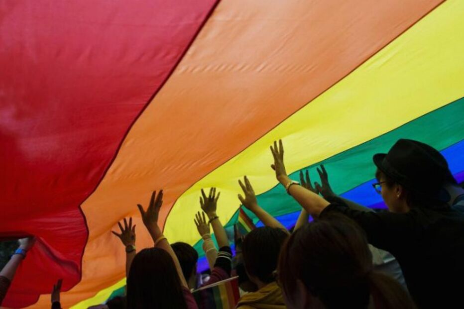 gay, bandeira, Hong Kong