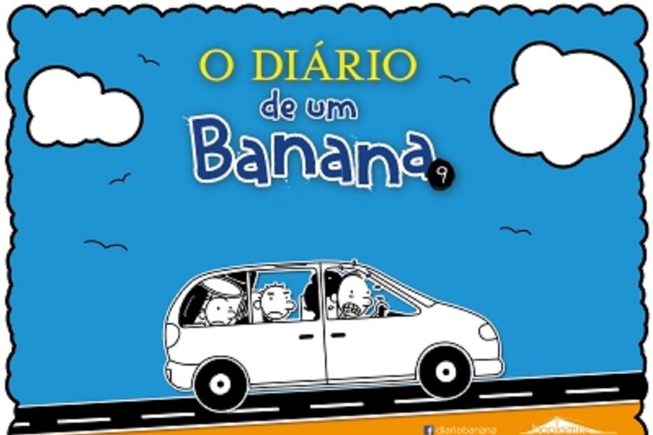 o diário da um banana, capa