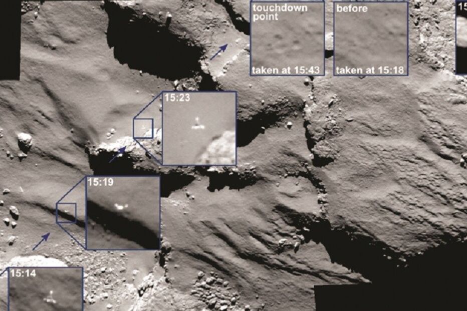 sonda rosetta, espaço, robô philae