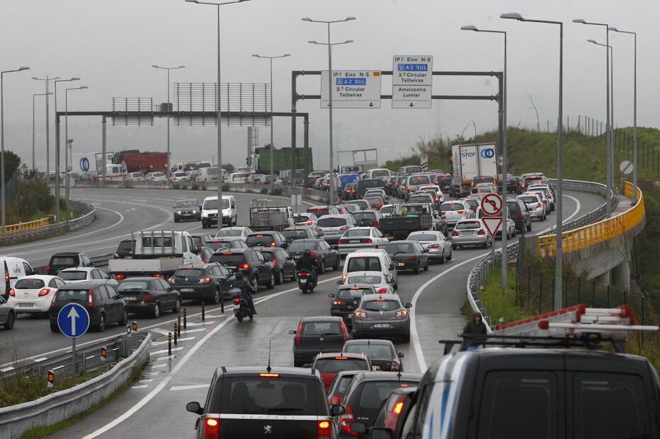 eixo norte-sul, trânsito