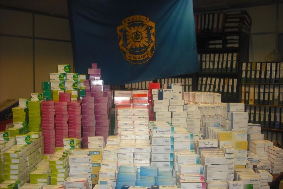 remédio santo, apreensão, medicamentos, PJ, Polícia Judiciária