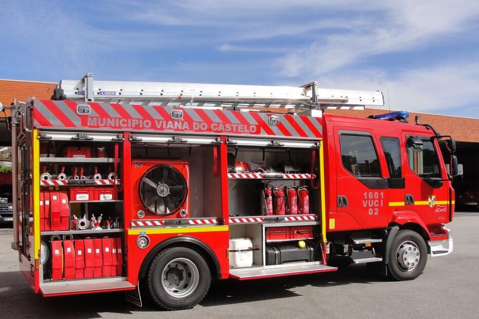 viana do castelo, carro, bombeiros, 