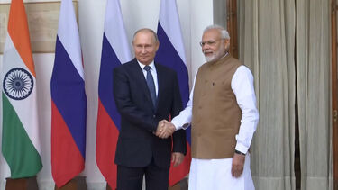 Que temas estarão em cima da mesa na próxima reunião entre Putin e Narendra Modi?