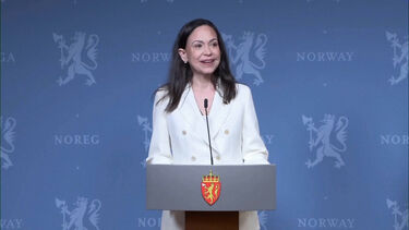 “A Venezuela será livre”: María Corina Machado fala pela primeira vez 11 meses após fugir ao regime de Maduro  