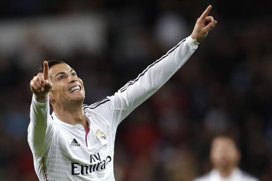 cristiano ronaldo, celebra, golo, Real Madrid, Celta de Vigo, futebol