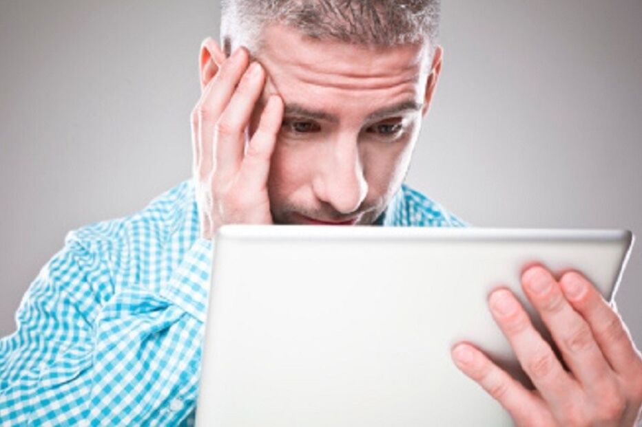 facebook, triste, computador