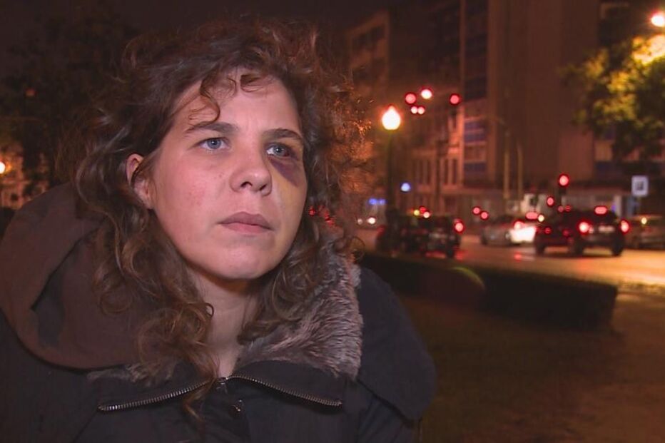 sara salvador, espancamento