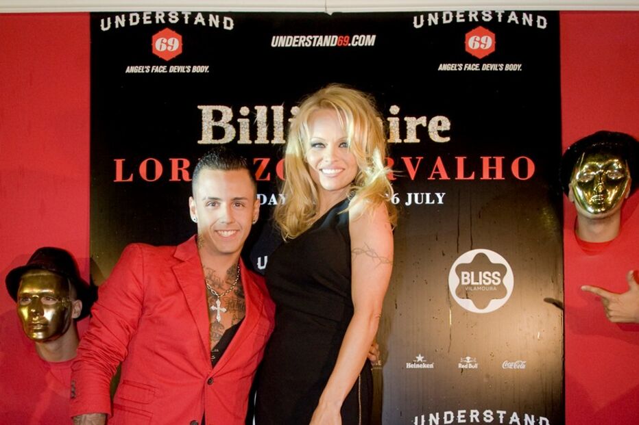 Lorenzo Carvalho, brasileiro, milionário, Pamela Anderson