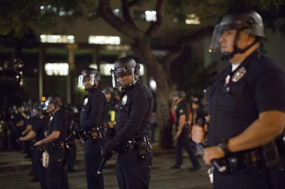 polícia, los angeles