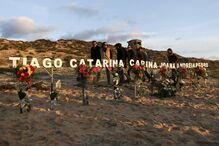 Meco, homenagem, vítimas, tragédia, Praia do Meco, Sesimbra,