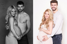 Shakira, Gerard Piqué. casal, gravidez