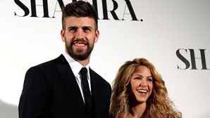 Shakira e Piqué em Portugal a gozar fim de semana romântico