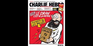 Em julho de 2013 foi publicada a capa com a mensagem 'O Corão é uma merda. Não protege das balas'