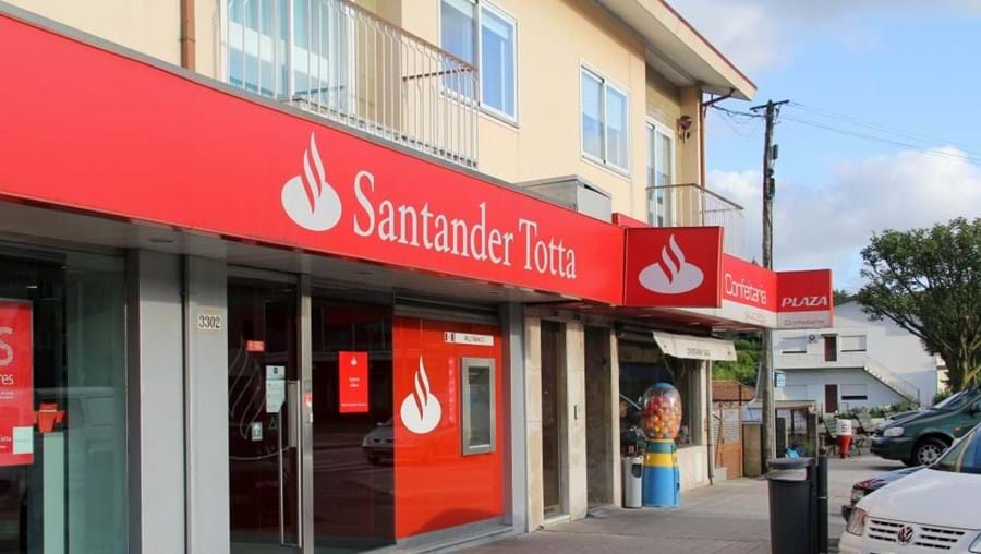 Santander detém em Portugal o banco Santander Totta