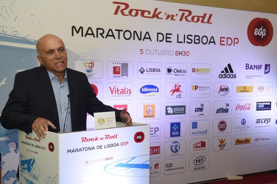Presidente da Federação Portuguesa de Atletismo, João vieira