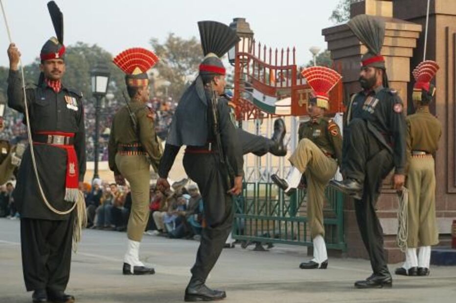 fronteira, Índia, Paquistão
