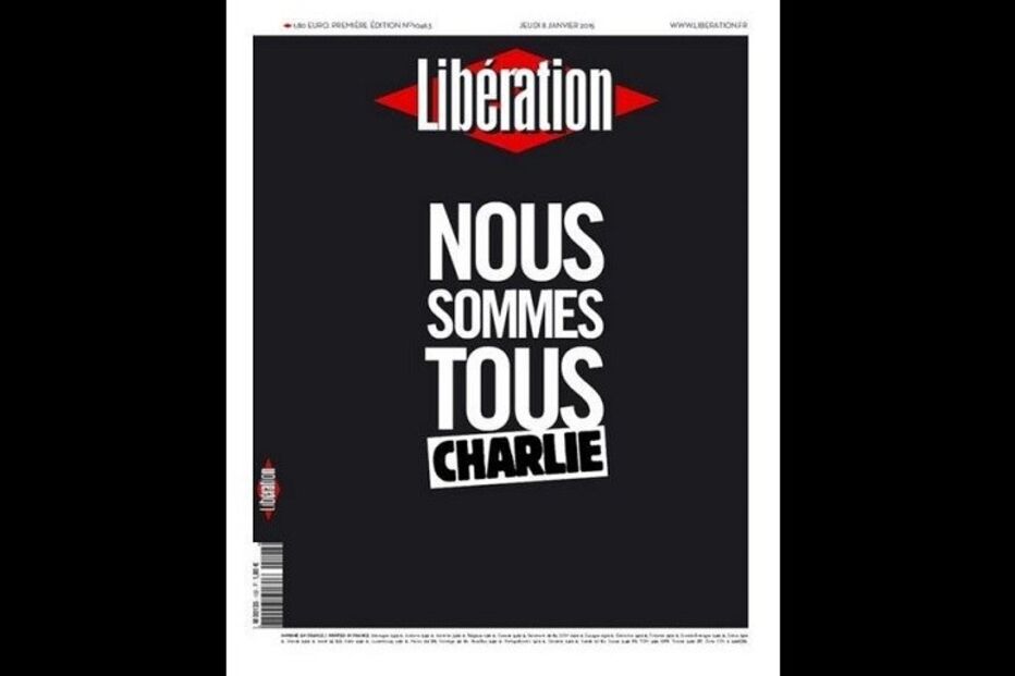 primeira página, jornal, massacre, paris, charlie hebdo