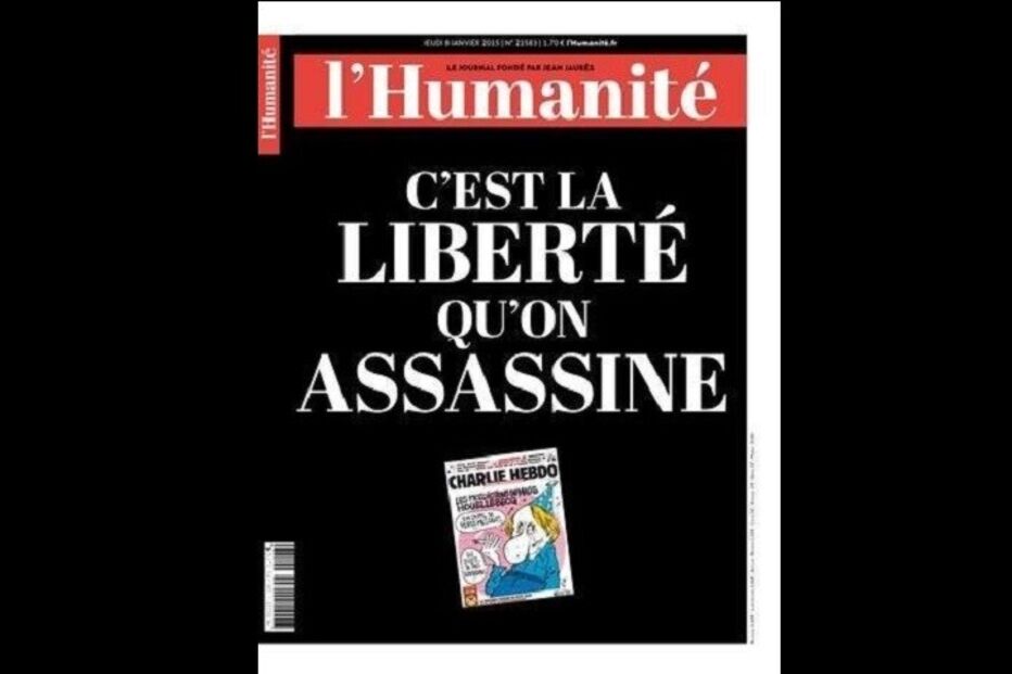 primeira página, jornal, massacre, paris, charlie hebdo