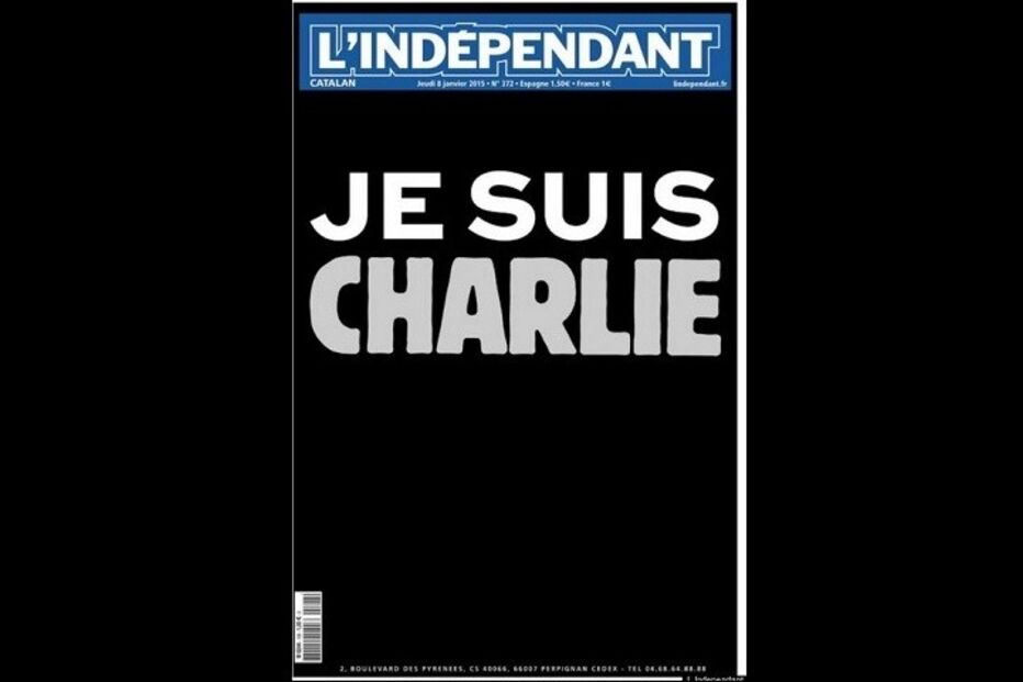 primeira página, jornal, massacre, paris, charlie hebdo