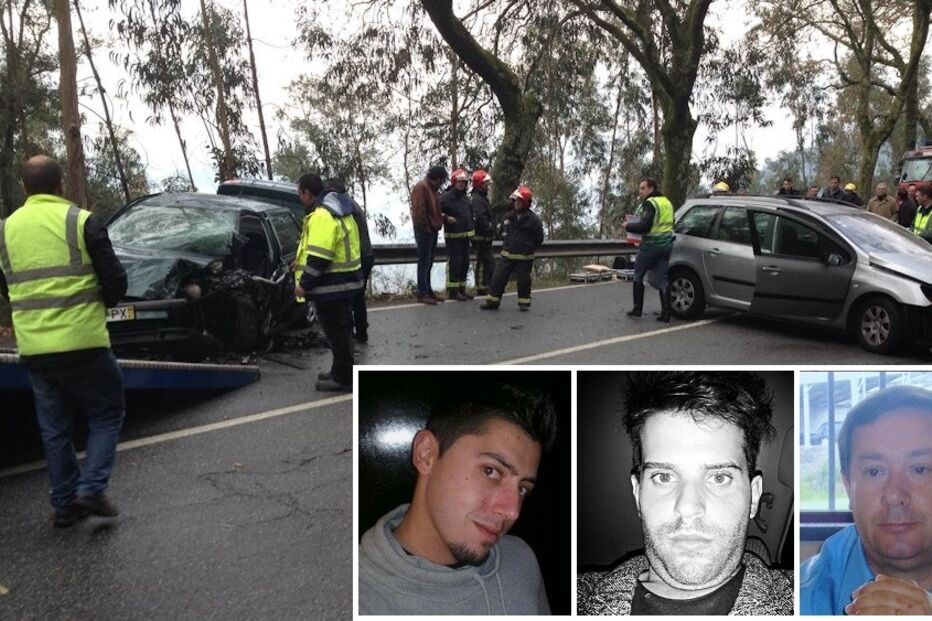 condutor, choque, frontal, escapa