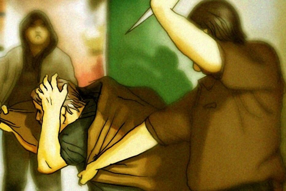 Espancam, vítima, assalto, casa