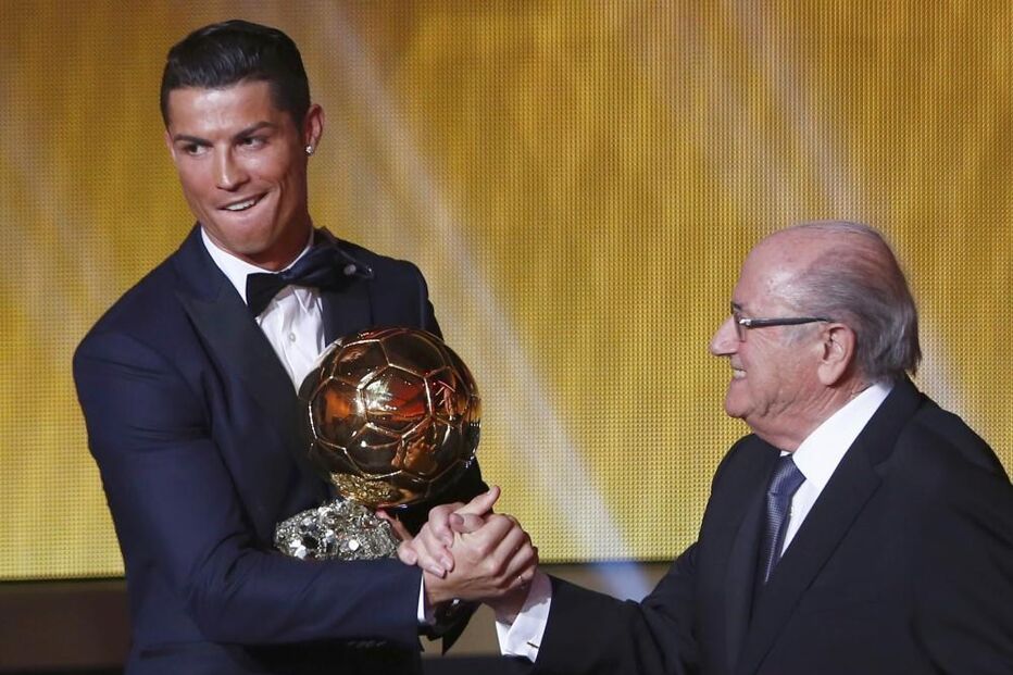cristiano ronaldo, Joseph Blatter, presidente, FIFA,