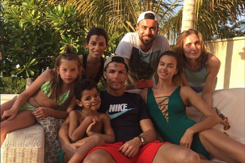 Cristiano Ronaldo, Irina Shayk, Cristianinho