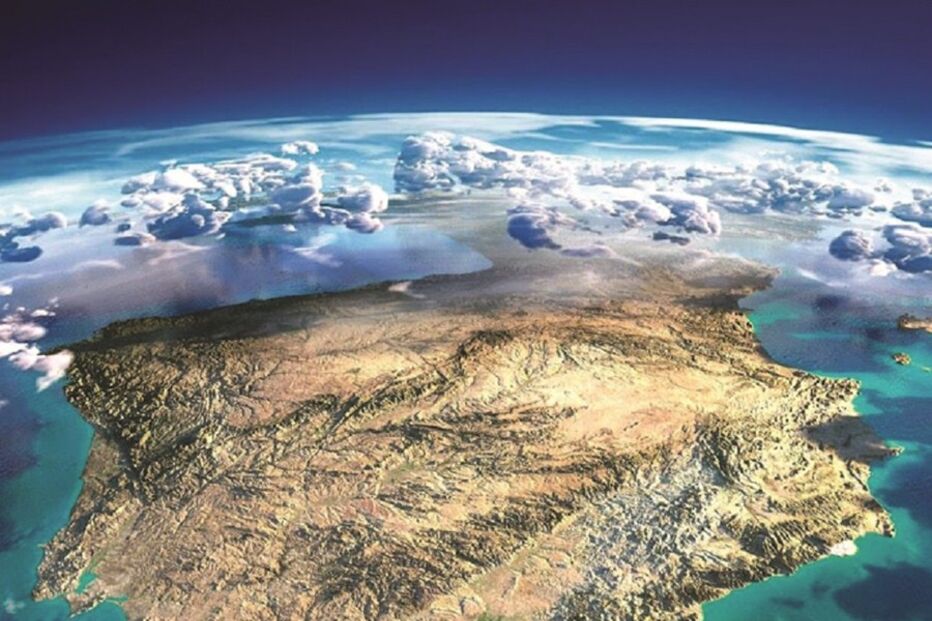 espaço, portugal, espanha