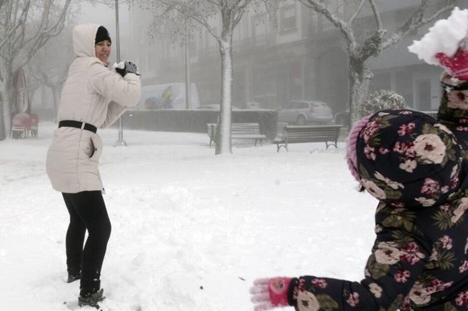 neve, inverno, portugal