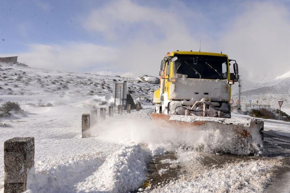 neve, Serra da Estrela, estradas, mau tempo, frio
