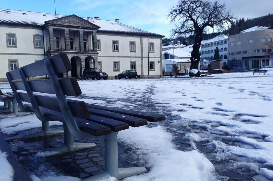 neve, frio, Montalegre, escola