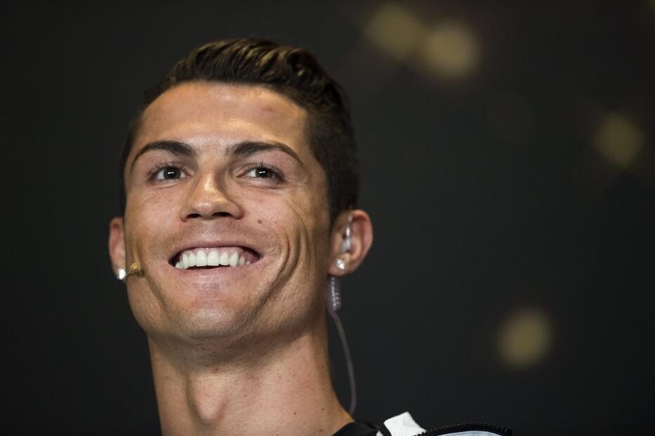 cristiano ronaldo, sorriso