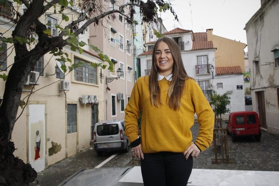 Gisela João, Largo da Severa, Mouraria, Lisboa
