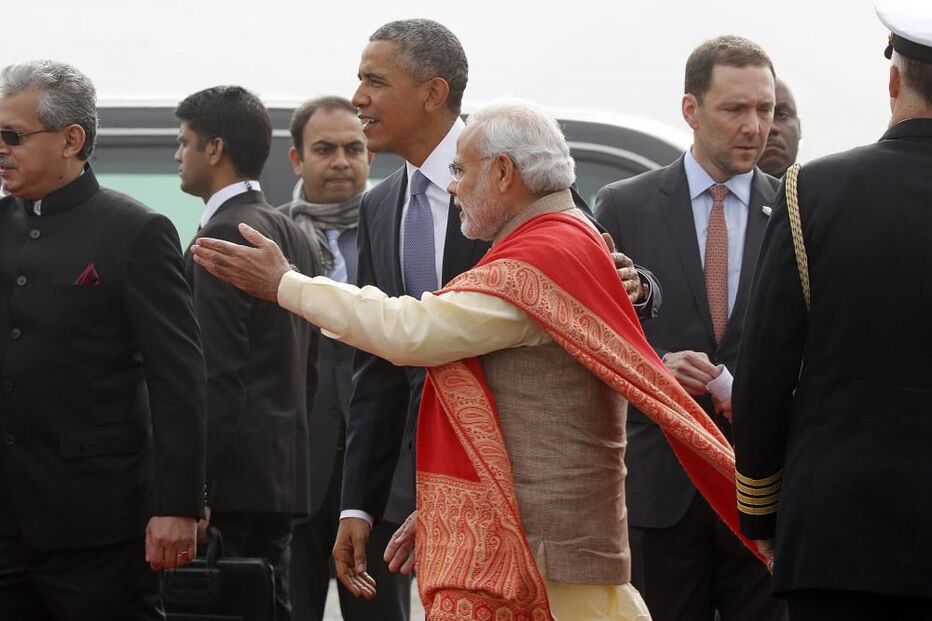 Barack Obama, Narendra Modi