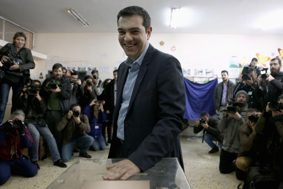 Alexis Tsipras, Grécia