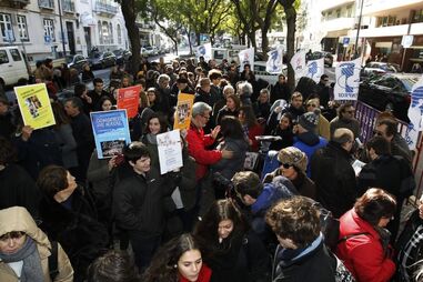 Lisboa, Ministério da Educação, Ensino Artístico, professores, alunos, concentração