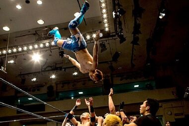 lutadores, wrestling, japão