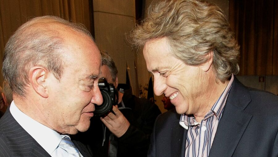 Jorge Nuno Pinto da Costa, presidente do FC Porto, e Jorge Jesus, treinador do Benfica