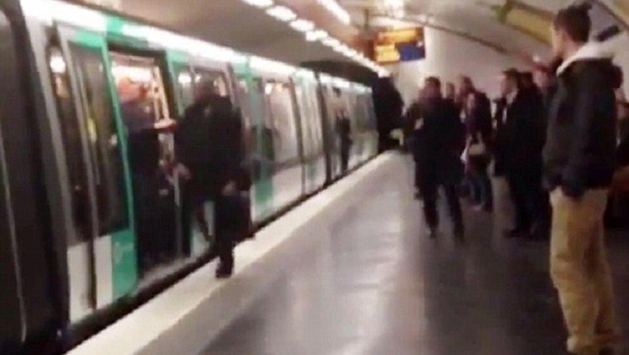 Souleymane S. a tentar entrar no metro em Paris
