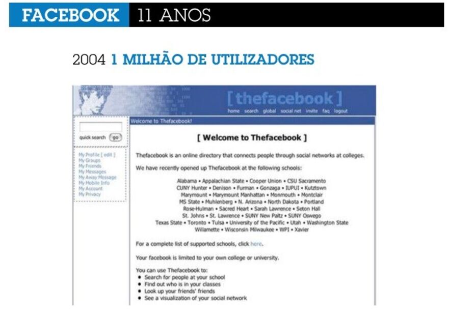 facebook, 11 anos, aniversário